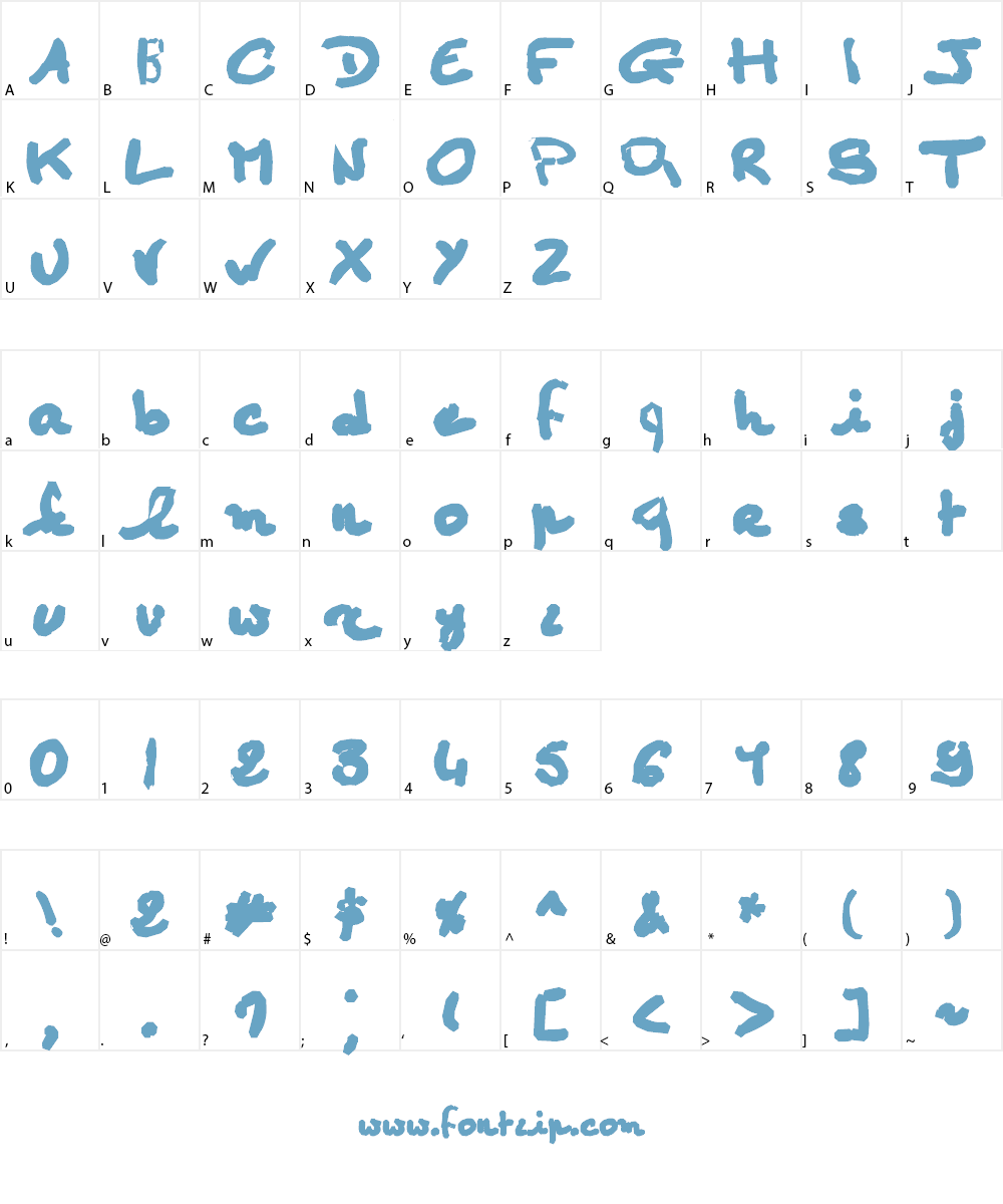 AEZ curly Q Font Character